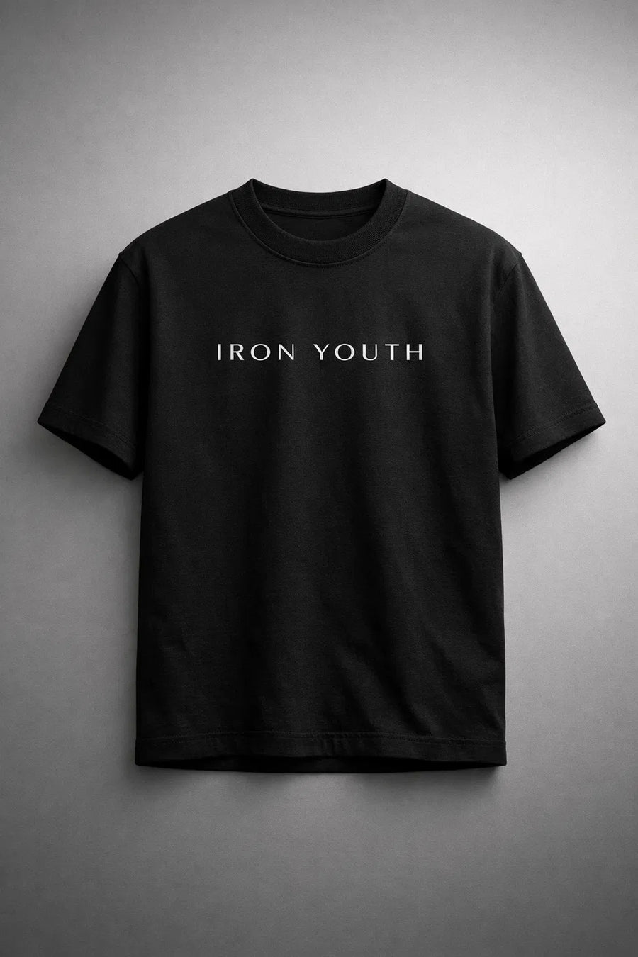 IY All Black IronYouth T shirt